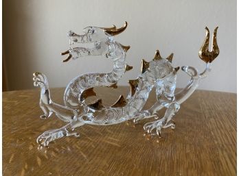 Handblown Glass Dragon