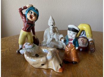 Lot Of 5 Made In Japan Figurines