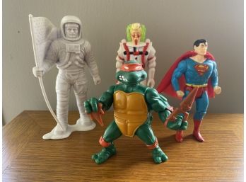 Lot Of 4 1980's Action Figures