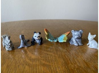 Lot Of 6 Miniature Decor Pieces