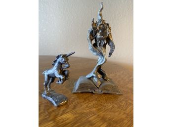 Pewter Figurines (2)