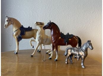 Lot Of 4 Horses