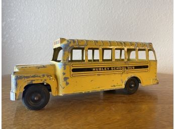 Vintage Hubley School Bus