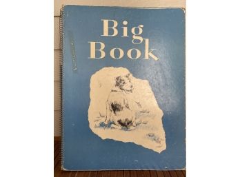 Rare 1950s Classroom Big Book Charming Graphics