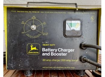 Heavy Duty John Deere Battery Charger/Booster