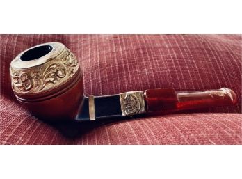 Vintage Pipe Has Wear And Marks