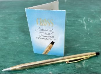 Gold Filled Cross Mechanical Pencil