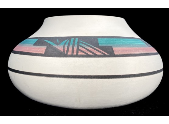 M J Navaho Pottery Bowl