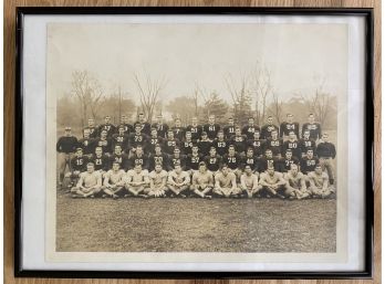 Wonderful Framed Photograph Of Princeton Football Team Clearose Studio