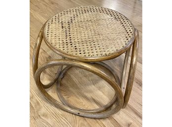 Small Cane Top Stool