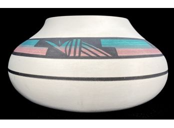 M J Navaho Pottery Bowl