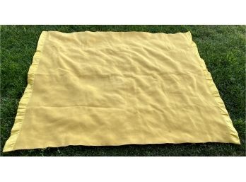 Nice Vintage Yellow Blanket