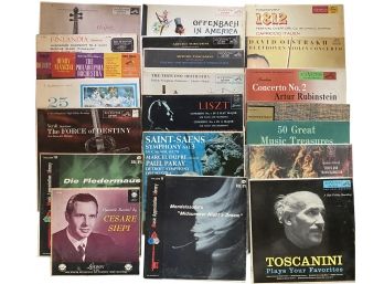 Lot Of Records Incl. Orchestral And Classical Music