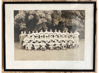 Wonderfull Photograph Of Princeton Baseball Team Orren Jack Turner Studios