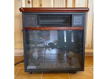 Freestanding Electric Fireplace Infrared Heater Model 20IF300GRA-C202
