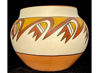 A&E Sandia Jemez Pueblo New Mexico Small Pottery Bowl