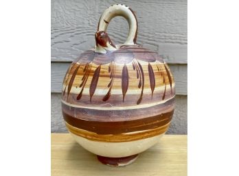 Mexican Stoneware Pottery Vase