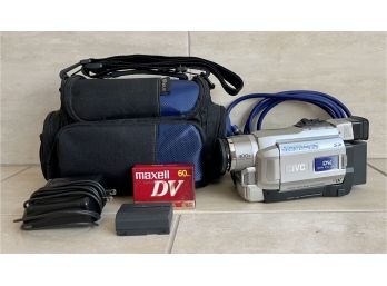 JVC GRDVL510 Digital Video Camera With Bag & Accessories