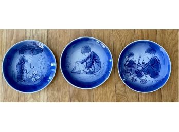 Lot Of 3 Desiree Denmark Decorative Plates