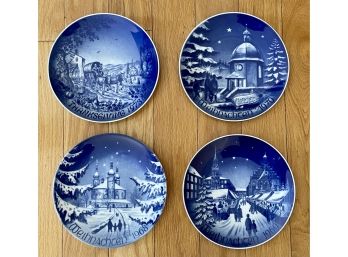 Lot Of 4 Bareuther Bavaria Germany Decorative Plates