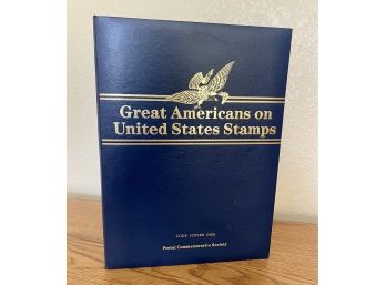 Wonderful Great Americans On United Stated Stamps By Postal Commemorative Society