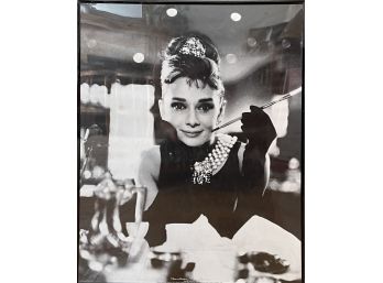 Framed Audrey Hepburn Breakfast At Tiffany's Poster