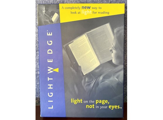 Light Wedge Brand Reading Light In Original Box With Instructions