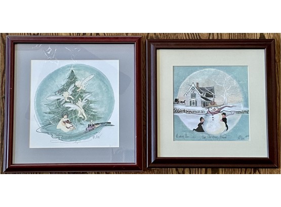 Signed And Numbered Amsih Christmas Scenes