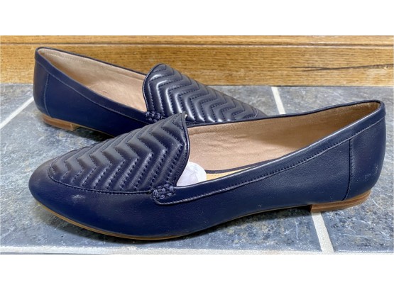 Talbot's Chevron Quilt Loafers With Box, Size 8.5 M