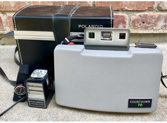 Polaroid Camera With Case