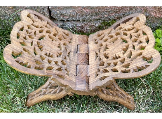 Carved Wooden Stand
