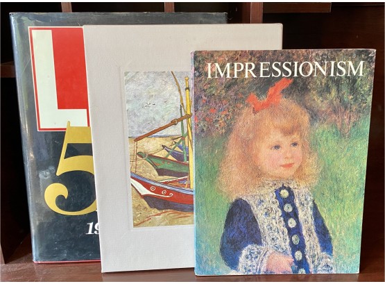 Books Including Impressionism By Abrams And LIFE Magazine Book