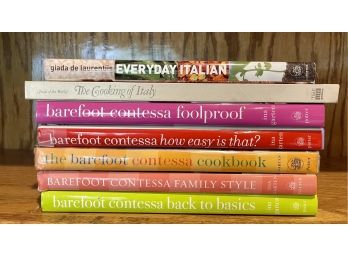 Cookbook Lot-7 Books Including Barefoot Contessa