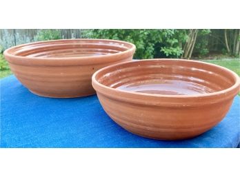 Two Large Ceramic Bowls