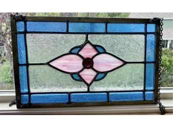 Small Decorative Stained Glass Wall Hanging