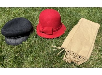 Womens Hats And Scarf