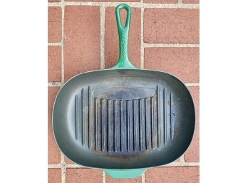 Le Creuset Made In France Green Grill Pan