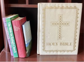 Christian Books Including Three Bibles