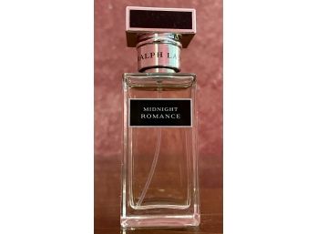 Small Fragrant Bottle Of Ralph Lauren's Midnight Romance