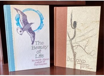 Illustrated Books Including The Beauty Of Life By Kahlil Gibran