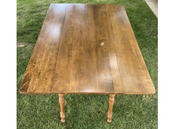 Wooden Drop Leaf Dining Table