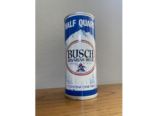 Rare STP Oil Can Misprint Busch Beer Can