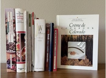12 Pc. Cookbook Lot With Classics Like The Joy Of Cooking