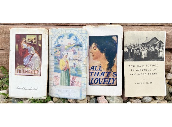 Four Vintage Pamphlet Books  Incl. All That's Lovely