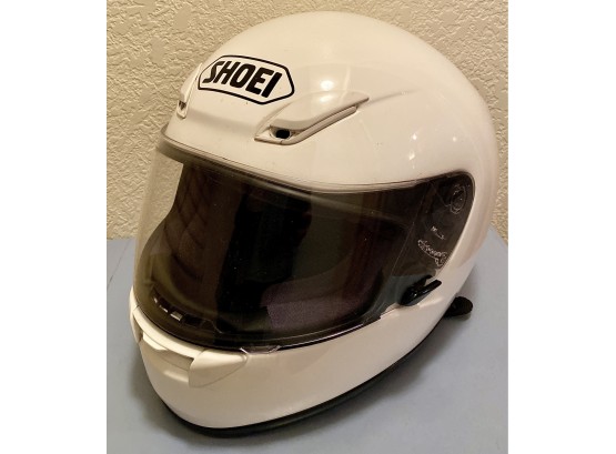 White Shoei Bike Helmet  Size XL