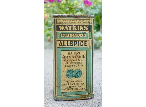 Small Watkins Spice Tin