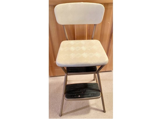 Cosco Children Chair And Step Stool When Seat Is Lifted