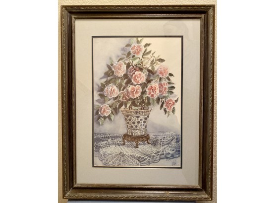 Floral Signed And Numbered Joy Evans Print