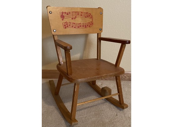 Small Children's Musical Rocking Chair