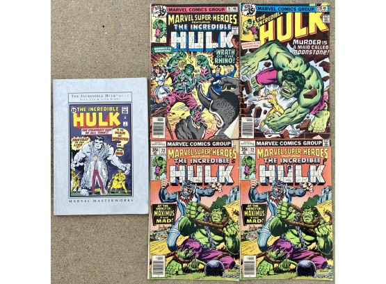 Lot Of Hulk Comics